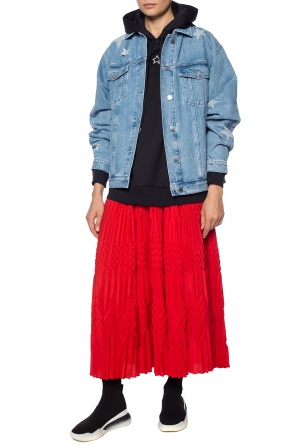 Pleated skirt with a frill, zdjęcie 2 Pleated skirt with a frill od Givenchy
